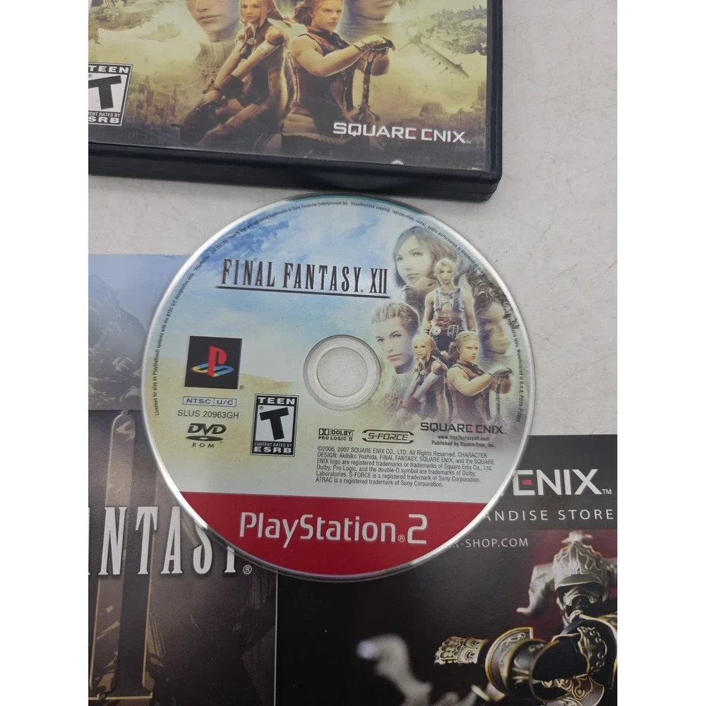 Final Fantasy XII (Sony PlayStation 2, PS2) Complete CIB Tested